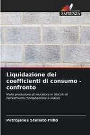 Liquidazione dei coefficienti di consumo - confronto de Petrojanes Stellato Filho