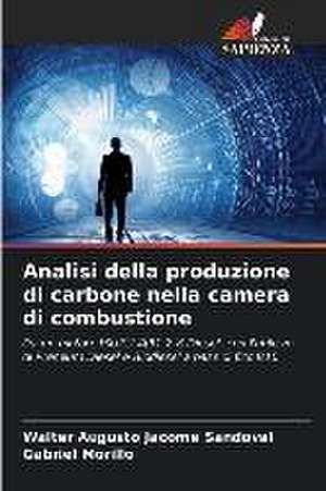 Analisi della produzione di carbone nella camera di combustione de Walter Augusto Jácome Sandoval