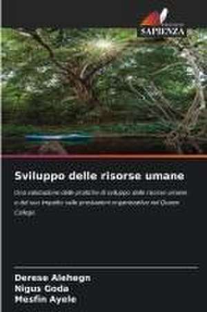 Sviluppo delle risorse umane de Derese Alehegn