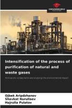 Intensification of the process of purification of natural and waste gases de Ojbek Aripdzhanov