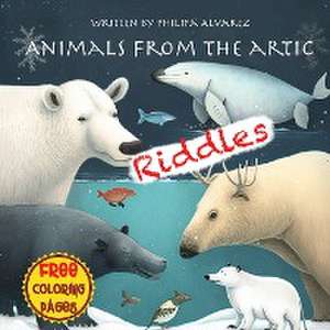 Animals from the Artic Riddles and Coloring Pages de Philipa Alvarez