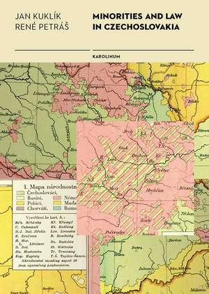 Minorities and Law in Czechoslovakia de Jan Kuklík