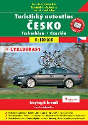 Cesko - turisticky autoatlas 1:100.000 spiral