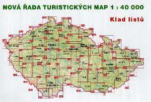 Wanderkarte Tschechien Svitavsko 1 : 40 000