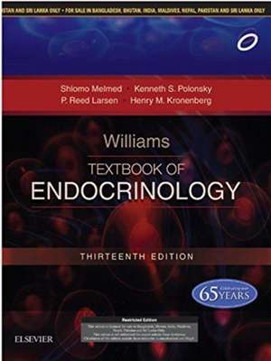 Williams Textbook of Endocrinology, 13e de Shlomo Melmed