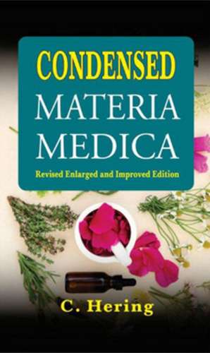 Condensed Materia Medica de Constantine Hering