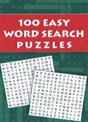 100 Easy Word Search Puzzles de LEADS PRESS