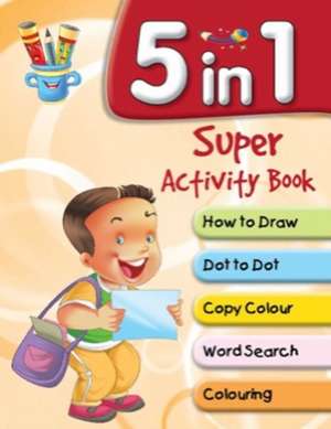 5 in 1 Super Activity Book de Pegasus