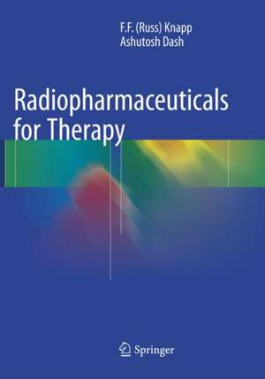 Radiopharmaceuticals for Therapy de F. F. (Russ) Knapp