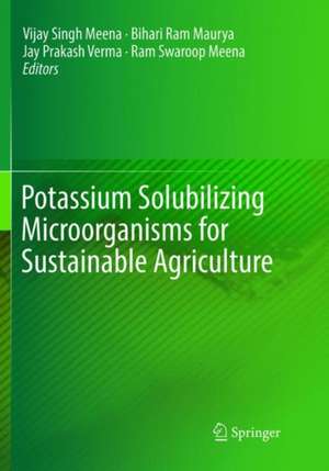 Potassium Solubilizing Microorganisms for Sustainable Agriculture de Vijay Singh Meena