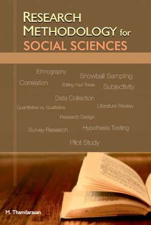 Research Methodology for Social Sciences de M Thamilarasan