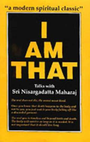 I am That de Sri Nisdargadatta-Maharaj