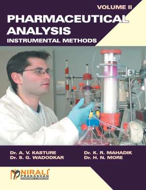 PHARMACEUTICAL ANALYSIS VOLUME-II de Av Kasture