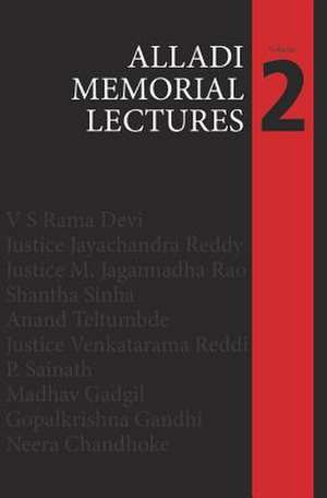 Alladi Memorial Lectures, Volume 2 de Raghuram Goda