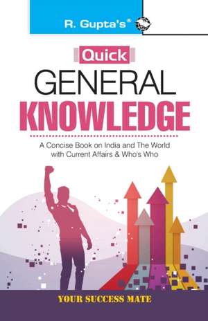 Quick General Knowledge de Rph Editorial Board