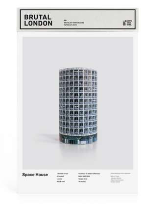 Brutal London: Space House: Build Your Own Brutalist London de Zupagrafika