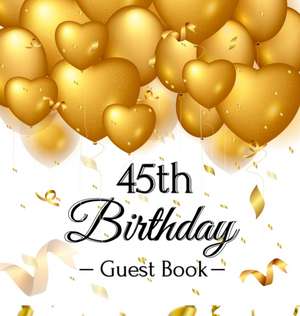 45th Birthday Guest Book de Luis Lukesun