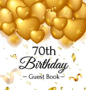 70th Birthday Guest Book de Luis Lukesun