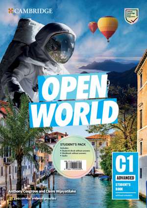 Open World Advanced Student's Pack (Student's Book without answers and Workbook without answers) English for Spanish Speakers de Anthony Cosgrove