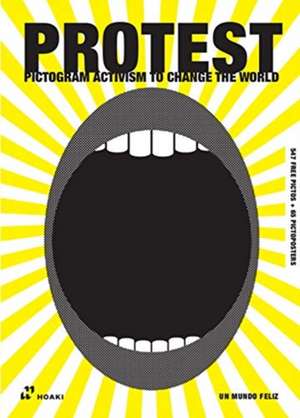 Protest. Pictogram Activism de Un Mundo Feliz