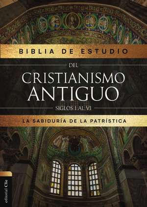 Reina Valera Revisada, Biblia de Estudio Patrística, Tapa dura, Interior a dos colores, Palabras de Jesús en rojo: La Sabiduría del Cristianismo Antiguo, siglos I al VI de Reina Valera Revisada