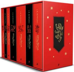 Estuche Harry Potter Gryffindor (Edición Limitada) / Harry Potter Gryffindor House. Boxed Set (Limited Edition) de J. K. Rowling