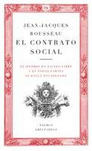 El contrato social de Jean-Jacques Rousseau