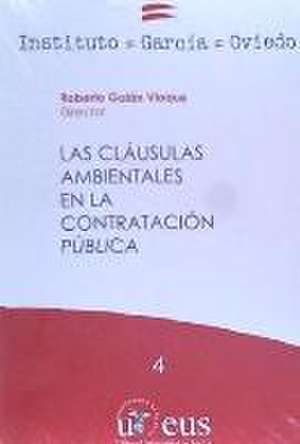 Las cláusulas ambientales en la contratación pública de Dionisio Fernández de Gatta Sánchez