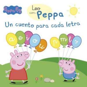 Peppa Pig. Un cuento para cada letra, a, e, i, o, u, p, m, l, s de Hasbro