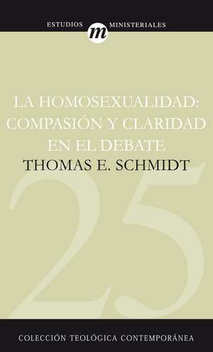 La Homosexualidad: Compasión y claridad en el debate de Thomas Schmidt