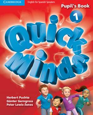 Quick Minds Level 1 Pupil's Book with Online Interactive Activities Spanish Edition de Herbert Puchta