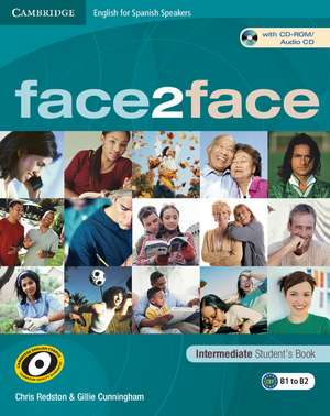 face2face for Spanish Speakers Intermediate Student's Book with CD-ROM/Audio CD de Chris Redston