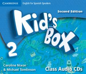 Kid's Box Level 2 Class Audio CDs (4) English for Spanish Speakers de Caroline Nixon