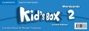 Kid's Box Level 2 Wordcards English for Spanish Speakers de Caroline Nixon