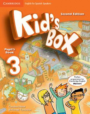 Kid's Box Level 3 Pupil's Book English for Spanish Speakers de Caroline Nixon