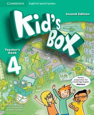 Kid's Box Level 4 Teacher's Book English for Spanish Speakers de Lucy Frino