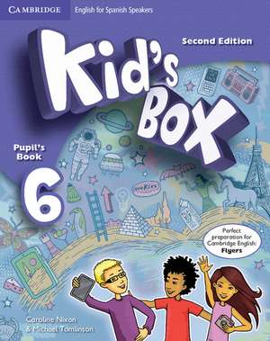 Kid's Box Level 6 Pupil's Book English for Spanish Speakers de Caroline Nixon