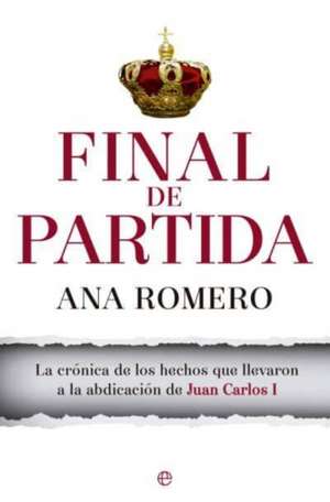 Final de partida de Ana Romero