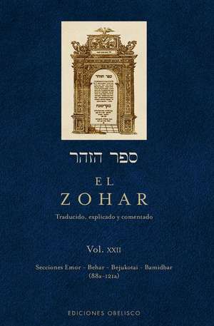 Zohar, El XXII de Rabi Simon Bar Iojai