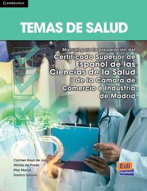 Temas de salud de Marisa de Prada Segovia