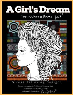 A Girls Dream Teen Coloring Books Vol 1 de Emily Paperheart