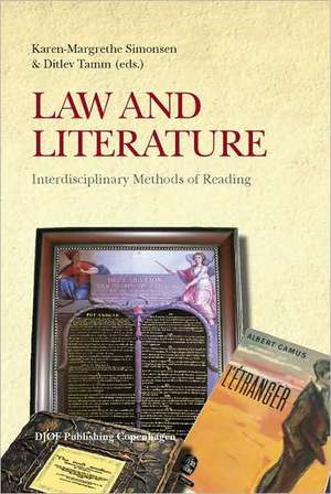 Law and Literature: Interdisciplinary Methods of Reading de Simonsen