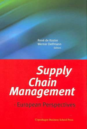 Supply Chain Management de Rene de Koster