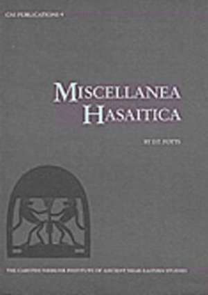 Miscellanea Hasaitica de D. T. Potts