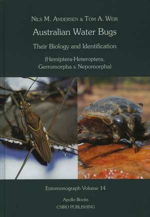 Australian Water Bugs. (Hemiptera - Heteroptera, Gerromorpha & Nepomorpha): Their Biology and Identification de Nils Møller Andersen