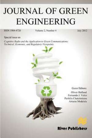 Journal of Green Engineering- Special Issue de Periklis Chatzimisios