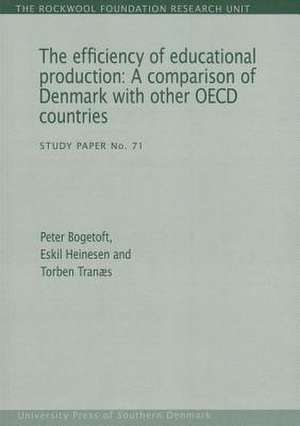 The Efficiency of Educational Production: A Comparison of Denmark with Other OECD Countries de Peter Bogetoft