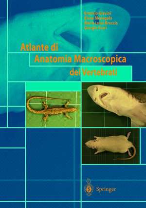 Atlante di Anatomia Macroscopica dei Vertebrati de E. Giavini