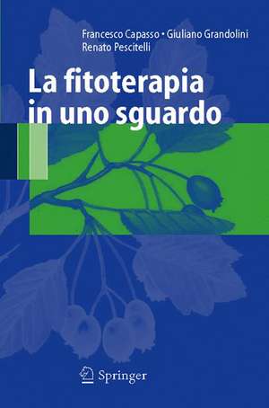 La fitoterapia in uno sguardo de Francesco Capasso