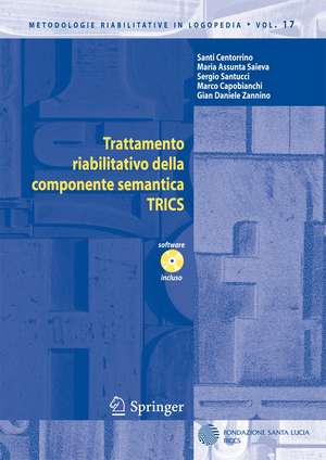 Trattamento riabilitativo della componente semantica: TRICS de Santi Centorrino